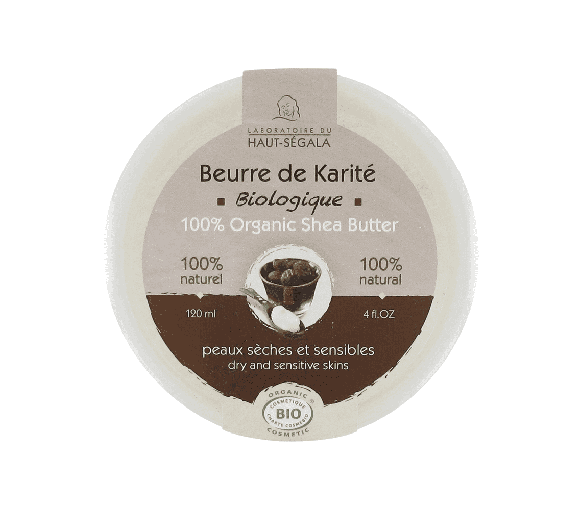 Beurre de karité bio Haut-Ségala - pot de 120 ml