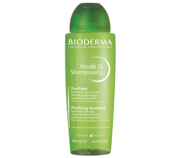 Nodé G shampooing purifiant cheveux à tendance grasse Bioderma - flacon de 400 ml - image 1