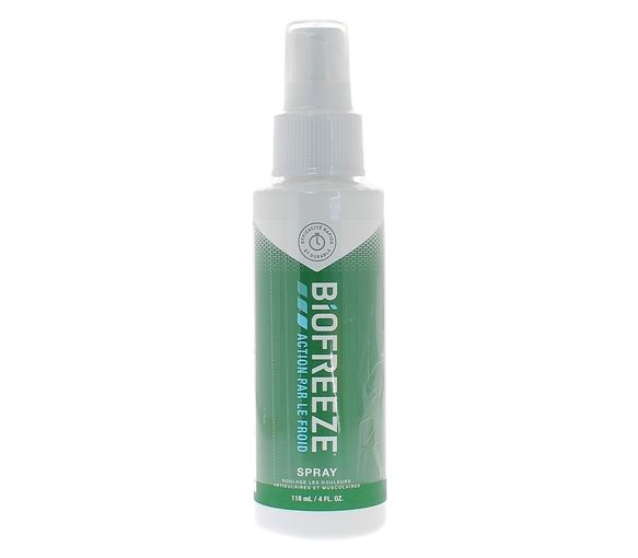 Biofreeze+ spray action par le froid - spray de 118 ml