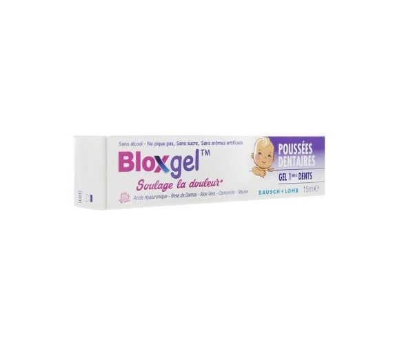 BloXgel Poussées Dentaires Bausch lomb - tube de 15 ml