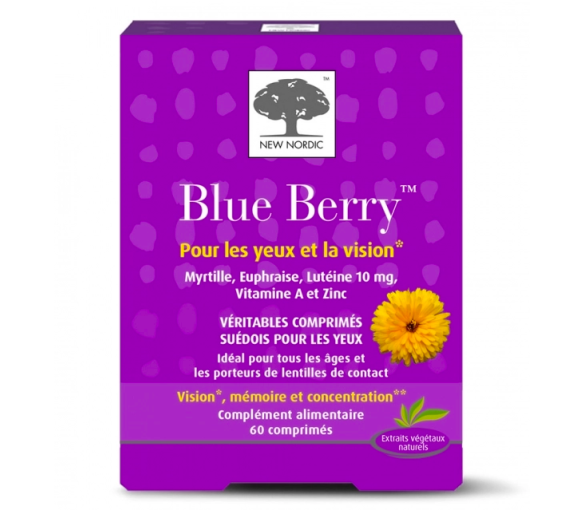 Blue Berry New Nordic - 60 comprimés