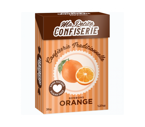 Bonbons orange Ma petite confiserie - boîte de 36,5 g - image 1