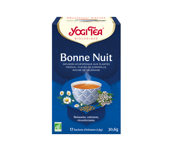 Bonne Nuit bio Yogi Tea - boite de 17 sachets
