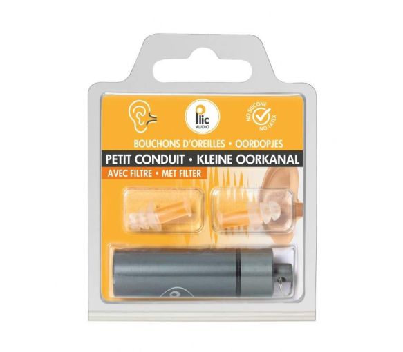 Bouchons d'oreilles petits conduits Plic audio - 1 paire