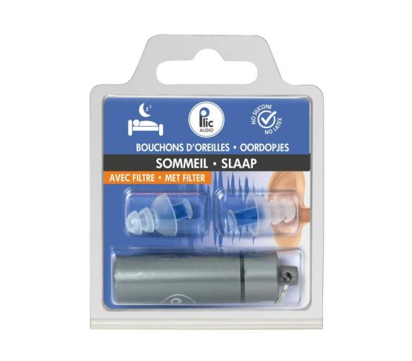 Bouchons d'oreilles Sommeil avec filtre Plic Audio - 1 paire