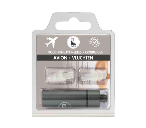 Bouchons d'oreilles avion Plic audio - 1 paire