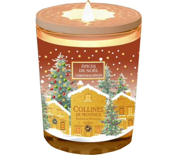 Bougie parfumée Épices de Noël Collines de Provence - image 2