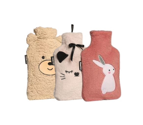 Bouillotte kids avec housse Calindoo - bouillotte de 1,5L