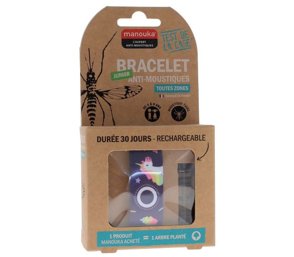 Bracelet anti-moustiques junior Manouka - 1 bracelet - image 1