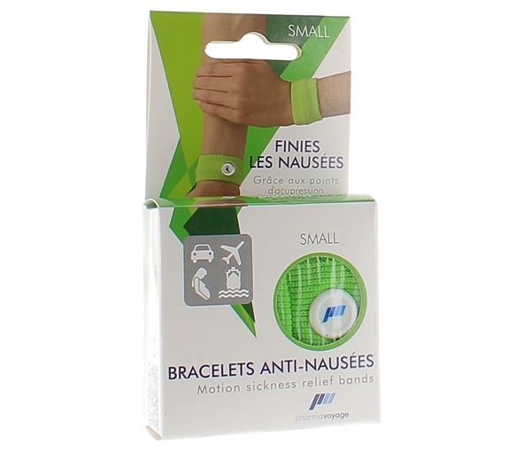Bracelet anti-nausées enfant taille small Pharmavoyage - une paire de bracelet - image 1