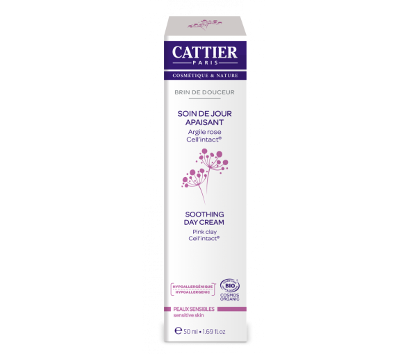 Brin de douceur soin de jour apaisant Cattier - flacon de 50 ml