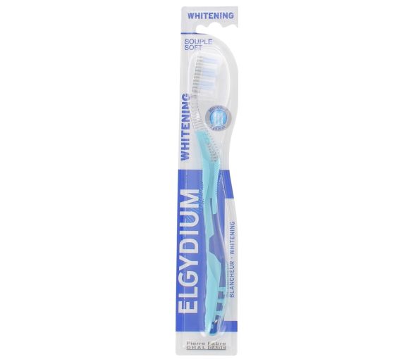 Brosse à dents blancheur souple Elgydium - une brosse à dent souple