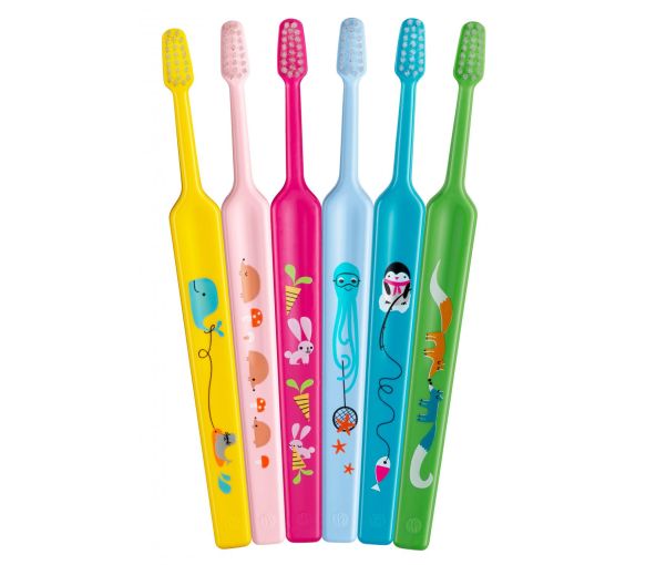 Brosse à dents TePe Mini extra-soft bébé - 1 brosse à dents - image 1