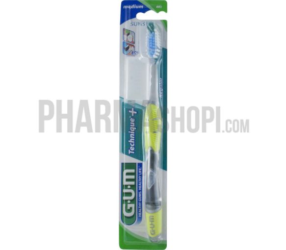 Brosse à dents technique + medium GUM - une brosse à dents