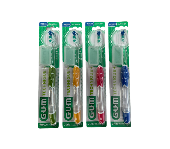 Brosse à dents Technique+ medium GUM - une brosse à dents - image 1