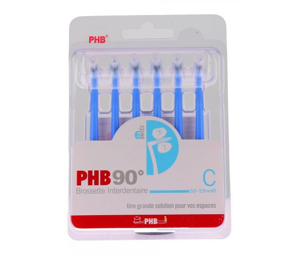 Brossettes interdentaires Phb 90° C 1.3 Crinex - lot de 6 brossettes - image 1