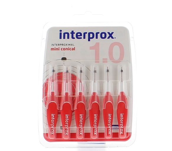 Brossettes interdentaires miniconical Interprox - 6 brossettes