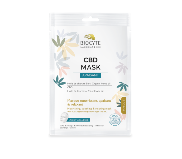 CBD Mask Masque visage apaisant Biocyte - un masque - image 1