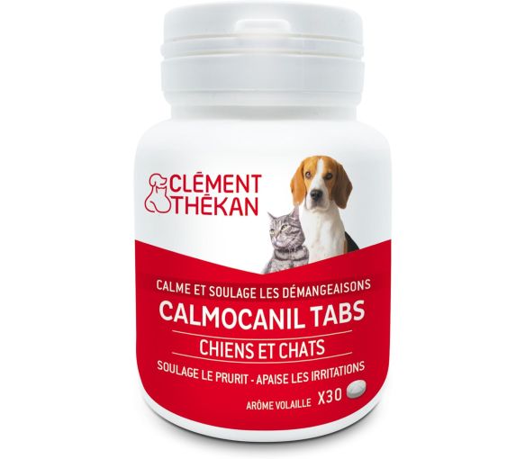 Calmocanil tabs démangeaisons chiens et chats Clément Thékan - pot de 30 comprimés - image 1