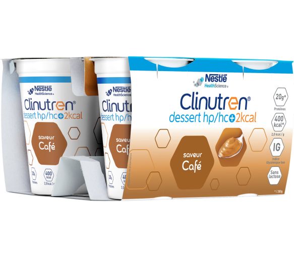 Clinutren saveur café HP/HC + Nestlé - lot de 4x200g - image 1