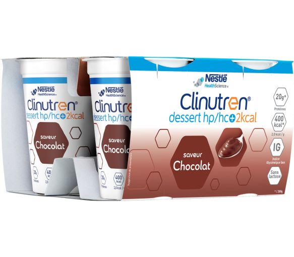 Clinutren saveur chocolat HP/HC + Nestlé - lot de 4x200ml - image 1