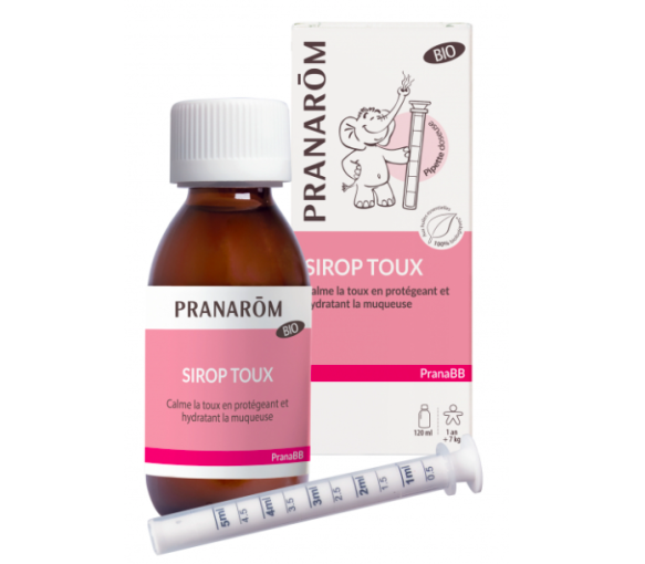PranaBB sirop toux bio Pranarôm - flacon de 120ml
