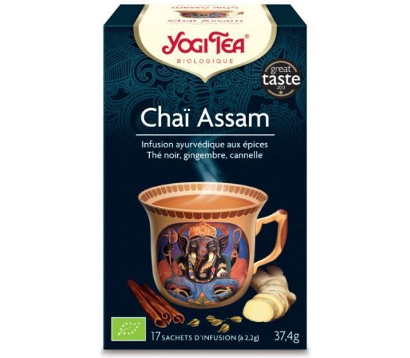 Chaï Assam infusion bio Yogi Tea - boite de 17 sachets - image 1