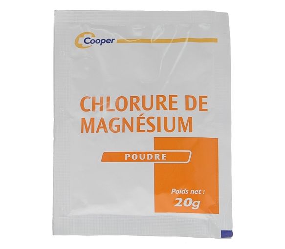 Chlorure de magnésium Cooper - 1 sachet de 20 g