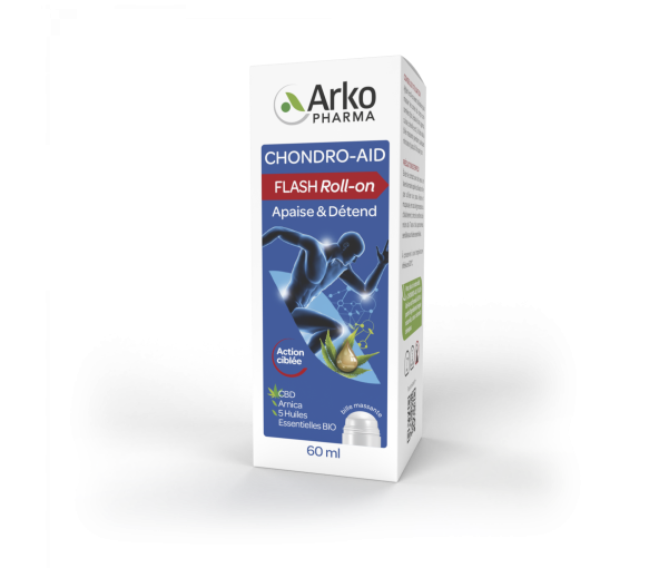 Chondro-Aid Flash Roll-on Arkopharma - roll-on de 60ml - image 1