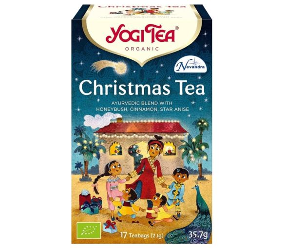 Christmas Tea infusion aux plantes et aux épices Yogi Tea - boite de 17 sachets