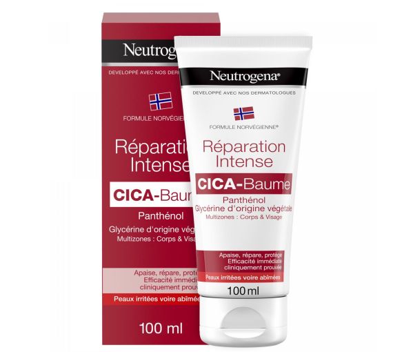 Cica-Baume Réparation intense visage et corps Neutrogena - tube de 100 ml - image 1