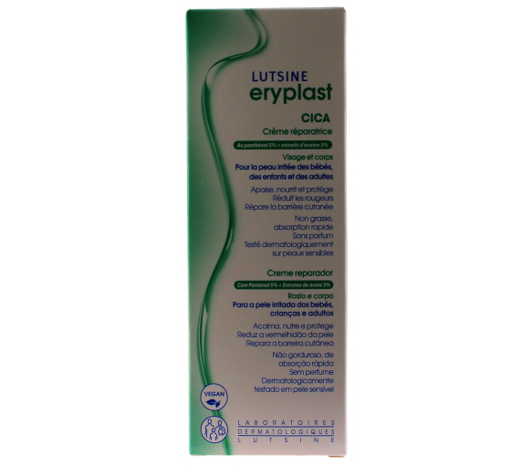 Eryplast Cica crème réparatrice Lutsine - tube de 100ml - image 1