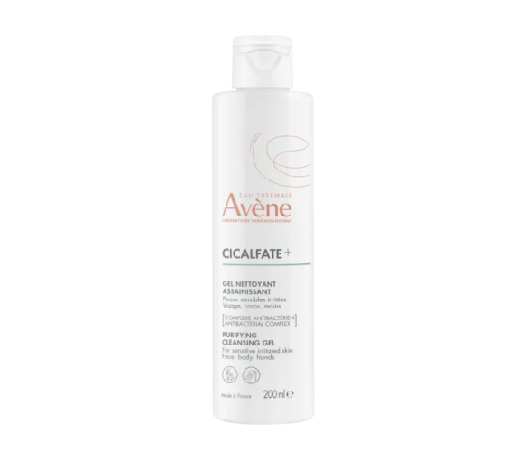 Cicalfate + gel nettoyant assainissant Avène - flacon de 200 ml - image 1