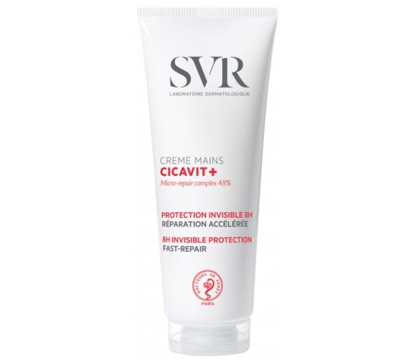 Cicavit+ Crème mains protection invisible 8h SVR - tube de 75g - image 1