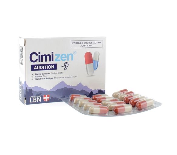Cimizen Audition Jour & Nuit Laboratoire LBN - boîte de 60 gélules - image 1