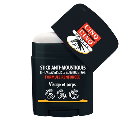 Cinq sur cinq stick anti-moustiques formule renforcée - stick de 20 ml