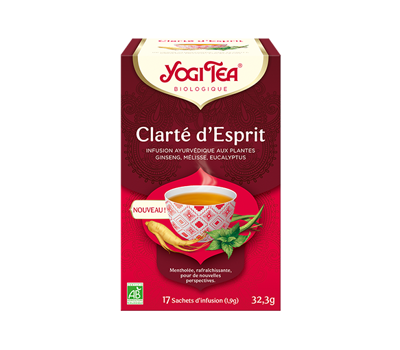 Clarté d'esprit Yogi Tea - boite de 17 sachets - image 1