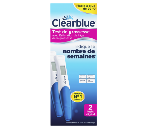 Clearblue digital test de grossesse - image 1
