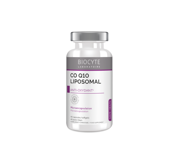 CoQ10 coenzyme Q10 102 mg Biocyte - boite de 40 gélules micro-encapsulés