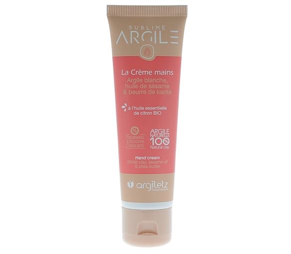 Coeur d'argile la crème mains Argiletz - tube de 50 ml