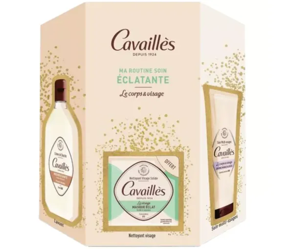 Coffret ma routine soin éclatante Rogé Cavaillès - coffret de 3 produits