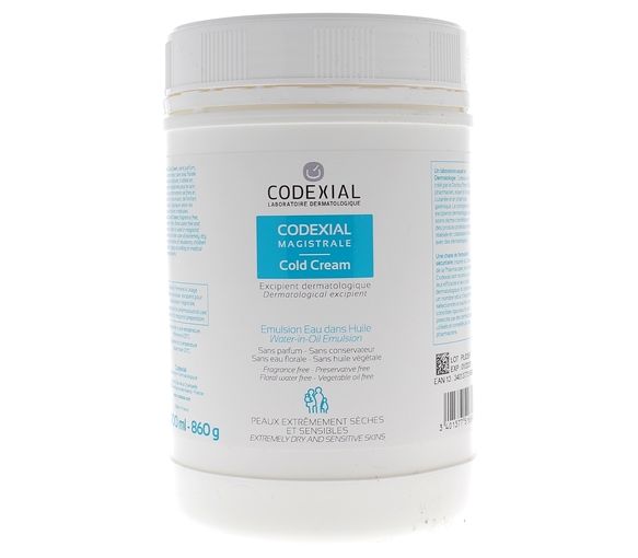 Cold cream Codexial - pot de 1000ml