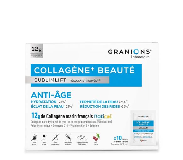 Collagène+ beauté Sublimlift Granions - boite de 10 sachets - image 1