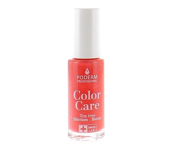 Color Care Vernis à ongles Rose Corail 273 Poderm - flacon de 8ml