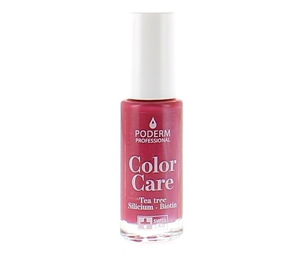 Color Care Vernis à ongles Rouge Rose 797 Poderm - flacon de 8ml
