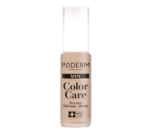 Color Care Vernis soin au tea tree Men Poderm - flacon de 8ml - image 1