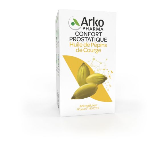 Arkogélules confort urinaire au masculin Arkopharma - boite de 180 gélules - image 1