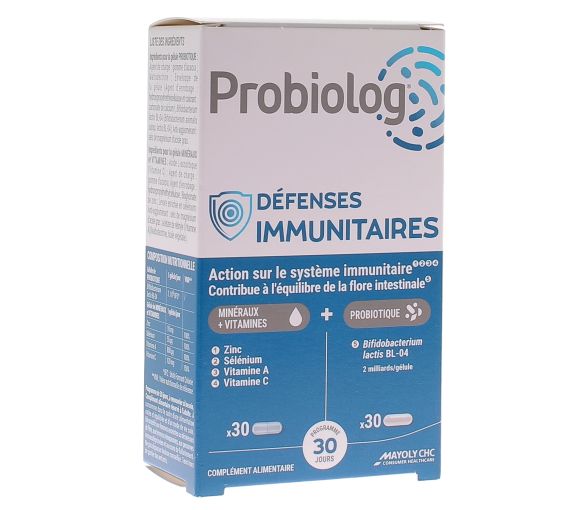 Défenses immunitaires Probiolog - boite de 60 gélules - image 1