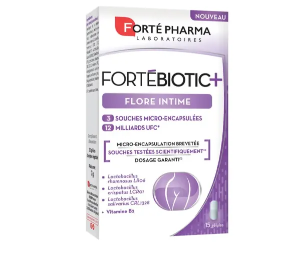 Forté Biotic flore intime Forté Pharma - boite de 15 gélules - image 1