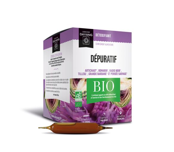 Complexe dépuratif Bio Dayang - boîte de 20 ampoules